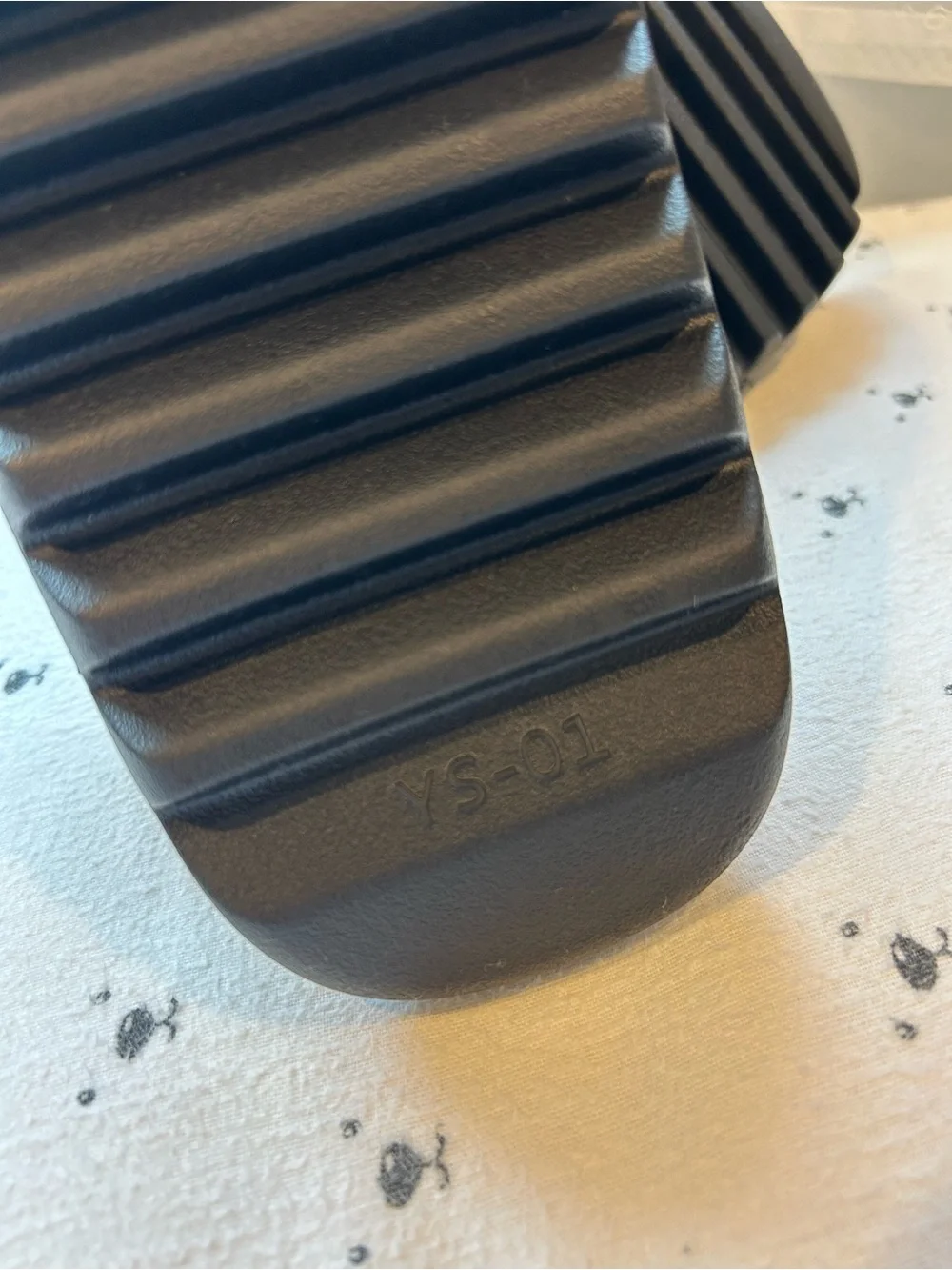Yeezy Slide Sandals in Black